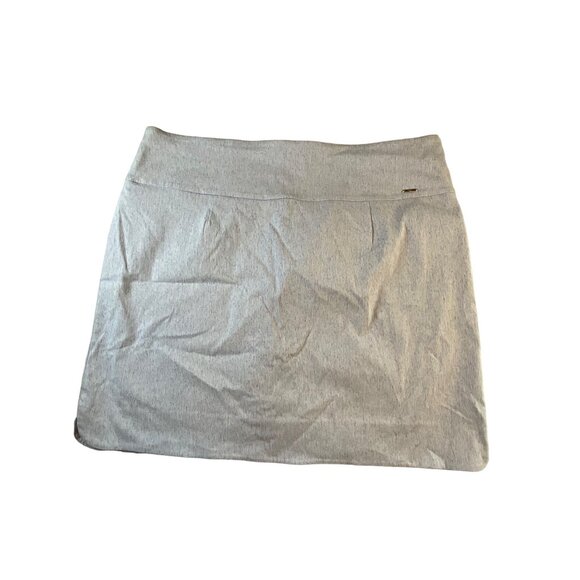 SC & Co White/Blue tweed looking skort with pockets Rayon‎ blend XXL - Picture 2 of 8